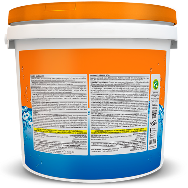 Dicloro Granulado Hidroazul 10kg